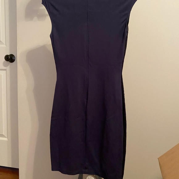 Bar III Small navy blue dress with lace detail - Picture 3 of 7